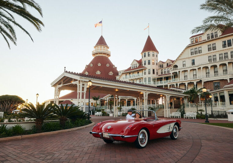 Entrance to the Hotel Del Coronado