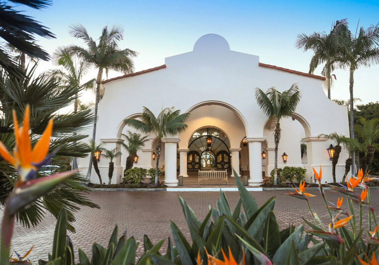 Entrance into the Resort